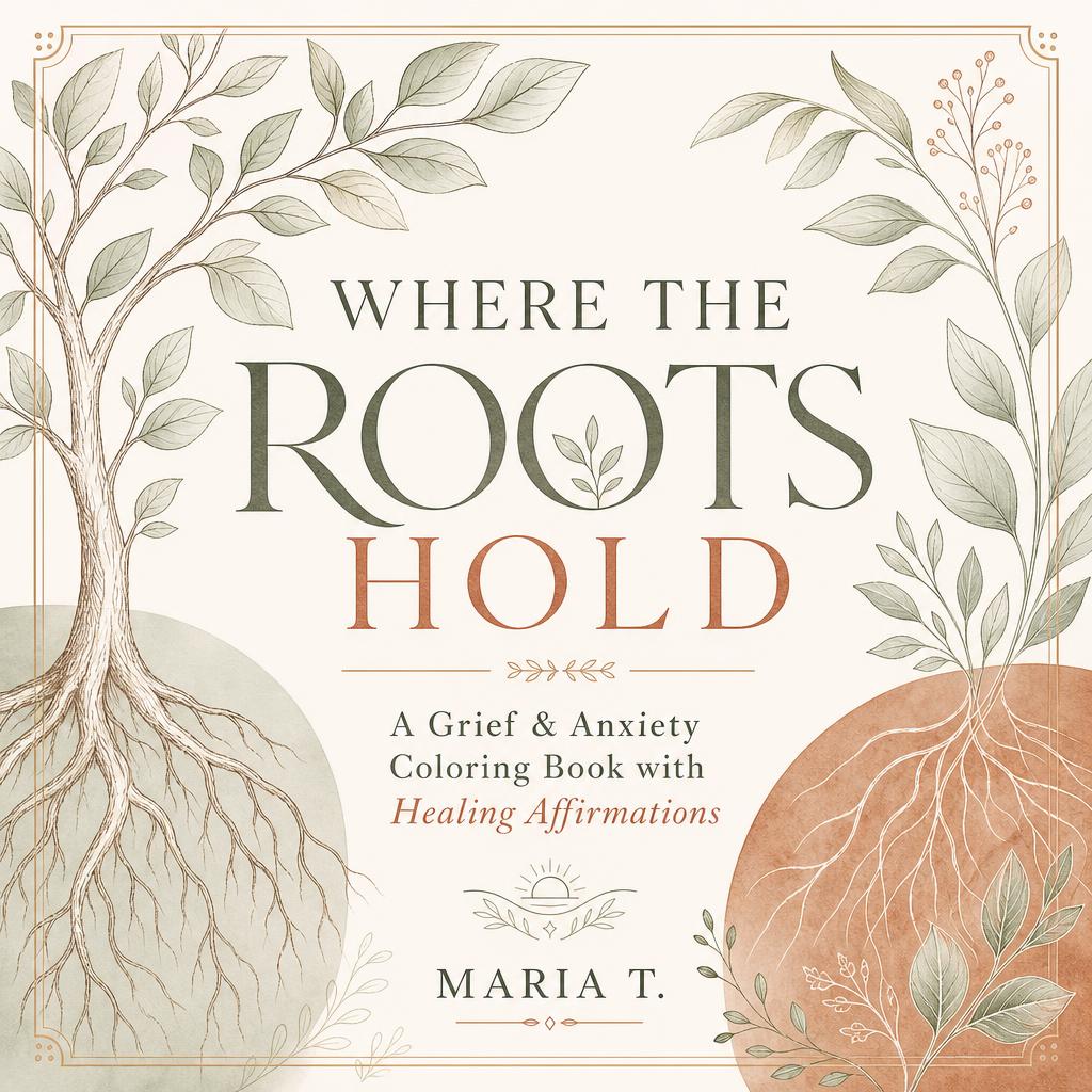Where the Roots Hold coloring book cover